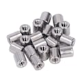 Miniatyrbild 2 av 10: 20-pack M6 Honmutter Runda Koppling - Cylindriska Kopplingmutter i 304 Rostfritt Stål