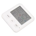 Miniatyrbild 3 av 11: Rumstemperaturmätare 3,7 tum LCD-display Hög Noggrannhet Komfortnivåindikator Luftfuktighetssensor för Hem Kökskontor Vit