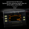 Miniatyrbillede 6 af 11: MT 100B 3 i 1 Metronom Tuner Sort Tuner Tone Generator Sort Elektronisk Digital LED Tuner til Guzheng Guqin Erhu Pipa