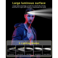 Miniatyrbilde 3 av 5: 2 stk LED-hodelykt USB oppladbar vanntett COB XPE-hodelykt med smart sensormodus for fiske, camping, sykling, løping