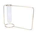 Miniatyrbild 9 av 11: Innovativ Hängande Växtkruka Testtube Transparent Hydroponisk Växtvas för Hemmet IndoorGold