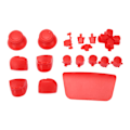 Miniatyrbilde 10 av 11: 16 stk. Spillkontroll-erstatningsknapper for PS5-kontroller - Erstatningsknapper for tommelfinger, avtrekkerknapper for PS5-kontroller - Rød