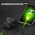 Miniatyrbild 9 av 11: 4-i-1 Mobilspel-kombopaket Bluetooth Mobilspelkontroll Speltangentbord Muskonverterare för Android för iOS