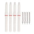 Miniatyrbillede 1 af 9: 4-pak Havfiskeri Lysende LED Flydende Stangspids Lysende med Batteri Velegnet til Mørk Natfiskeri Stabil Altid Lysende Rød