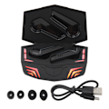Miniatyrbild 1 av 11: RGB Gaming Trådlösa Hörlurar Bluetooth 5.3 Stabil Låg Latens Spelhörlurar för Android för IOS för Windows
