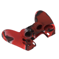 Miniatyrbillede 10 af 11: Silikonetui med skridsikker beskyttende greb til PS4-controller (Camouflage Red til PS4 Silikonetui Tommelgreb)