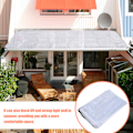 Miniatyrbillede 7 af 11: (2*2 meter) PVC-net presenning
