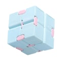 Miniatyrbilde 4 av 11: Hurtigpuslespill Macaron Farge Barn Voksen Bærbar Fleksibel Fingertupp Leke Utdanningsutvikling Blå Standard