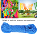 Miniatyrbild 8 av 10: 20m Nylon Replina, Snöre, Tvättlina, Trädgård, Camping, Utomhus (Blå)