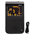 Miniatyrbillede 1 af 11: Metronom-Stemmer 3 i 1 USB Genopladelig Universal Digital Metronom-Stemmer Tone Generator til Alle Instrumenter Sort