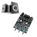 Miniatyrbillede 11 af 11: Bluetooth 5.0 Lydforstærkermodul Diskantbasstyring Effektforstærkerkort til passive højttalere 50W+50W DC9‑24V