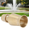 Miniatyrbilde 11 av 11: Messing Isfontene Cedar Vannfontene Dysen Justerbar Dam Sprinkler G1 Hunnlig Tråd 32mm