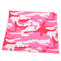 Miniatyrbillede 8 af 9: Udendørs Is Silke Halstørklæde Blødt Åndbart Vaskbart Anti-UV Cykling Maske Bandana (Pink og Hvid Camouflage)