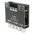 Miniatyrbilde 11 av 11: Digital lydforsterkermodul 2.1 kanaler DC 12‑24V Bluetooth forsterkerkort for butikk hjemmekinohøyttalere