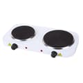 Double Hot Plate with 5 Temperature Levels, 2500W - White