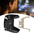Miniatyrbillede 11 af 11: Game Controller Bagknap-tilbehør Professionel Mapping Burst Gamepad Dobbelt Bagknap til PS5 Controller Sort
