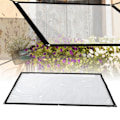 Miniatyrbilde 10 av 11: 1mx2m Regnseil Transparent Dekk Solseil Hage Bonsai Sukkulenter Planter Dekk Ly