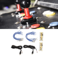 Miniatyrbilde 11 av 11: 2-spillers Arcade-koder uten forsinkelse - DIY Arcade-koder med USB-kabler og knapptråder for MAME
