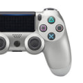 Miniatyrbillede 3 af 5: Trådløs Gamepad Joystick Fint Håndværk Følsom Hurtig Trådløs Spil Controller til PS4 Spilkonsol Sølv