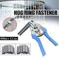 Miniatyrbillede 3 af 7: Semi-automatisk M-type caliper-tang og søm sæt (1*tang 1*søm) M tang (blå) + M søm (en kasse)