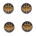 Miniatyrbild 2 av 11: Joystick-skydd förhindrar glidning Skyddande dekorativ silikon tumgreppsskydd för Switch Lite 4-pack