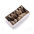Miniatyrbild 7 av 8: Set med 12 Julgransfågelprydnader i Förpackningslåda, Fjäder & Skummaterial, Mått: 10x4cm
