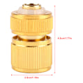 Miniatyrbillede 9 af 9: Alloy Have Adapter Hurtigmontering Vandhane Slangeforbindelse Fitting Switch Dysespids