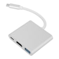 Miniatyrbillede 3 af 11: 3 i 1 Type C Docking Station USB 3.0 Docking Station USB C Hub til computer bærbar