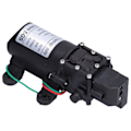 Pikkukuva 10 / 11: 12V Vedenpainekalvo Pumppu 60W Itse Imuva Tehostin Suihkupumppu Puutarhan Kasteluun Uima-altaisiin