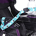 Miniatyrbilde 8 av 10: Justerbar 2,5 cm Babyflaskekoppholder med stropp - Barnevognleke Sippy Leash Tether (Zebra Design)