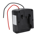 Miniatyrbilde 2 av 11: Litiumbatteriadapter Strømkontaktfeste med ledninger for Milwaukee M18 18V Svart