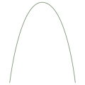 Miniatyrbillede 6 af 7: Diameter 3,2 mm, længde 1,2 m, drivhusbøjle, rustfri væksttunnel klatrestruktur, bøjelig (pakket i karton, bøjet og pakket) 45,7 * 20 * 1,5 cm