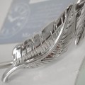 Miniatyrbilde 9 av 11: Kvinner midjebelte blader formet elastisk vår Stilig metall midjekjedebelte for kjoler sølv