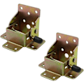 Miniatyrbilde 3 av 5: Self-Locking Folding Brackets Table Bed Locking Folding Legs-2 Pcs with Lock, Foldable Table Bracket, Foldable Bracket for Table Legs and Benches