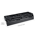 Miniatyrbild 9 av 10: Bärbar 3-i-1 Laddningsdocka Laddningsbas för PS4 Slim Pro VR