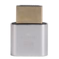 HDMI Dummy Plug Hot Swappable 4K Display Emulator Silver