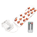 Miniatyrbilde 3 av 10: 30 LED Batteridrevne Elg Lyslenker, 3m Varmt Hvit, 8 Lysmoduser & Timer – Perfekt for Høytidsdekor