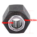Miniatyrbild 8 av 9: 6mm Hexmutter Envägslager för Vertex VX SH 16 18 21 1/8 1/10 Nitro Motor RC Bil (T10046)