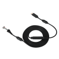 Miniatyrbilde 3 av 11: USB 4-pins Spillkontrollkabel Erstatningsledning Avtakbar Adapter For Xbox 360 (Svart)