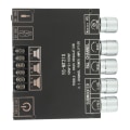 Miniatyrbilde 8 av 11: Digital lydforsterkermodul 2.1 kanaler DC 12‑24V Bluetooth forsterkerkort for butikk hjemmekinohøyttalere