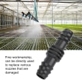 Miniatyrbillede 9 af 11: Svingrørskobling Connector PP Tilbehør til Havevandingssystem 16mm (100 stk 16mm lige igennem)