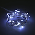 Miniatyrbilde 6 av 10: 5m Hvite USB LED Lyslenker med Kobbertråd for Festlig Dekorasjon og Pynt