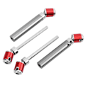 Pikkukuva 4 / 10: 2 kpl Universal Drive Shaft CVD 110-155mm SCX10 CC01 D90 D110 RC-kiipeilijälle