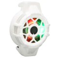 Miniatyrbillede 4 af 11: P10 Mobiltelefon Halvleder Køler RGB Tilbageklappelig Klips Varmespreder til Live Streaming Vlogging Mobilspil Hvid