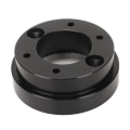 Miniatyrbild 5 av 11: 70mm Styrningshjul Adapterplatta Legering Nav Adapterplatta för Logitech för Momo för Sparco 13 14 tum PCD Styrningshjul Svart