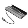 Miniatyrbild 9 av 11: Typ C M Dockningsstation 6 i 1 PD Strömförsörjning USB 3.0 RJ45 HD Multimedia Interface 2.0 Dock för Steam Deck V258