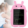 Miniatyrbilde 10 av 10: 8,5 tommers LCD-skriveblokk Lys Energi Elektronisk Tavle Farge Håndskrift Tegning Rosa Kanin- W