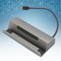 Miniatyrbild 11 av 11: USB-C-dockningsstation 4K 60Hz 3 USB-portar 100W PD RJ45 1000 Mbps USB-C-hub Multipel adapter för Valve Steam Deck