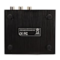 Miniatyrbild 2 av 11: Digital till Analog Ljudkonverterare Metall Ljudkonverterare Adapter Optisk Koaxial Ljudutdragare för Hemmabio