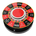 Miniatyrbillede 2 af 11: Præmiehjul Elektrisk Spinhjul Roulette Spil Drikkehjul til Hjemmefest KTV Bar